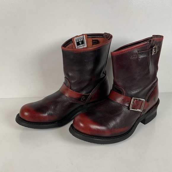 Frye Shoes - Frye 8r Whiskey Harness Boots | Retired Style | USA Made | Women’s 8.5 M